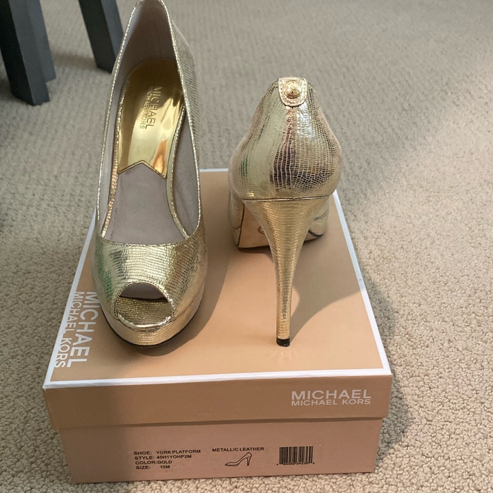 Michael Kors platform heels